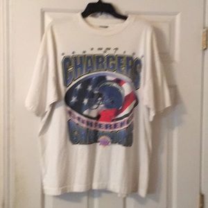 1994 San Diego Chargers crew neck pullover shirt